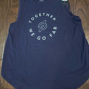 Peloton Dark Blue Athletic Tank
